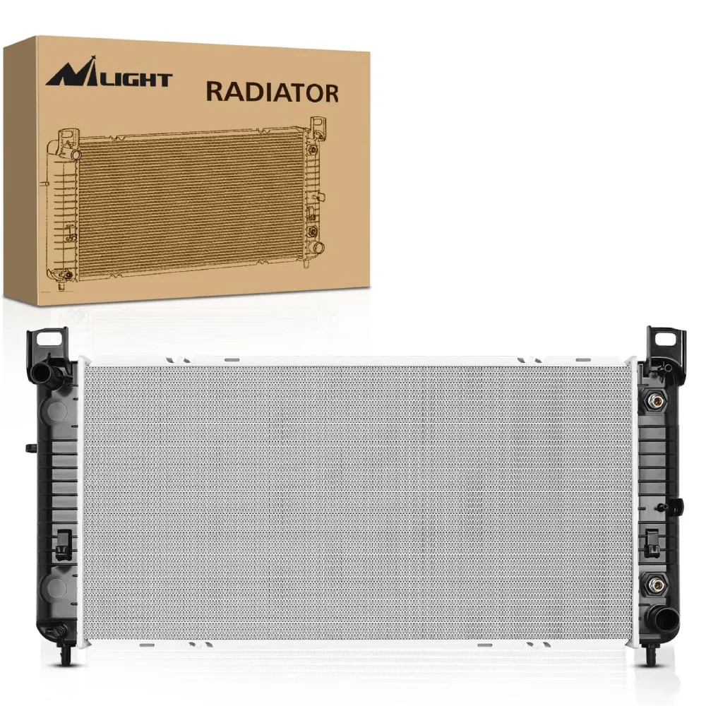2007-2013 Chevrolet Silverado 2002-2006 Avalanche 1500 2000-2014 Tahoe 2001-2011 Sierra 2000-2014 Suburban Radiator Without Engine Oil Cooler