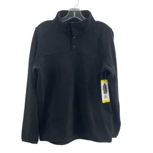 32 Degree Heat Men's Black Fleece Pullover Henley Sweater S NWT