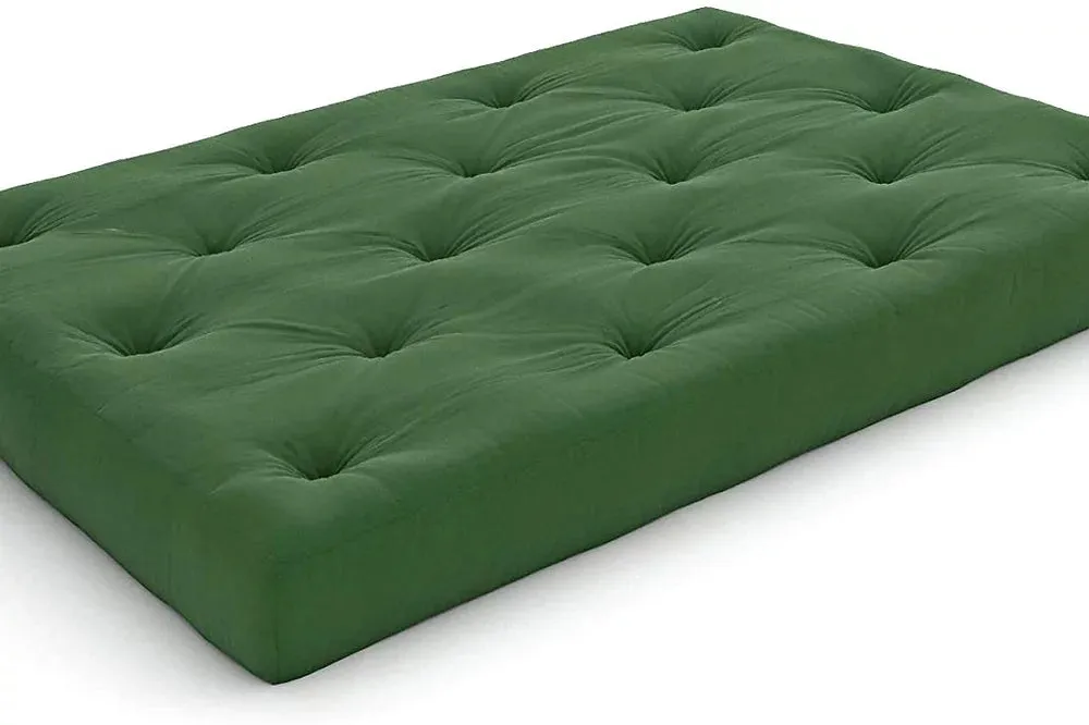 8" Futon Foam Mattresses- Blue, Taupe, Green, Burgundy or Black - Model FM