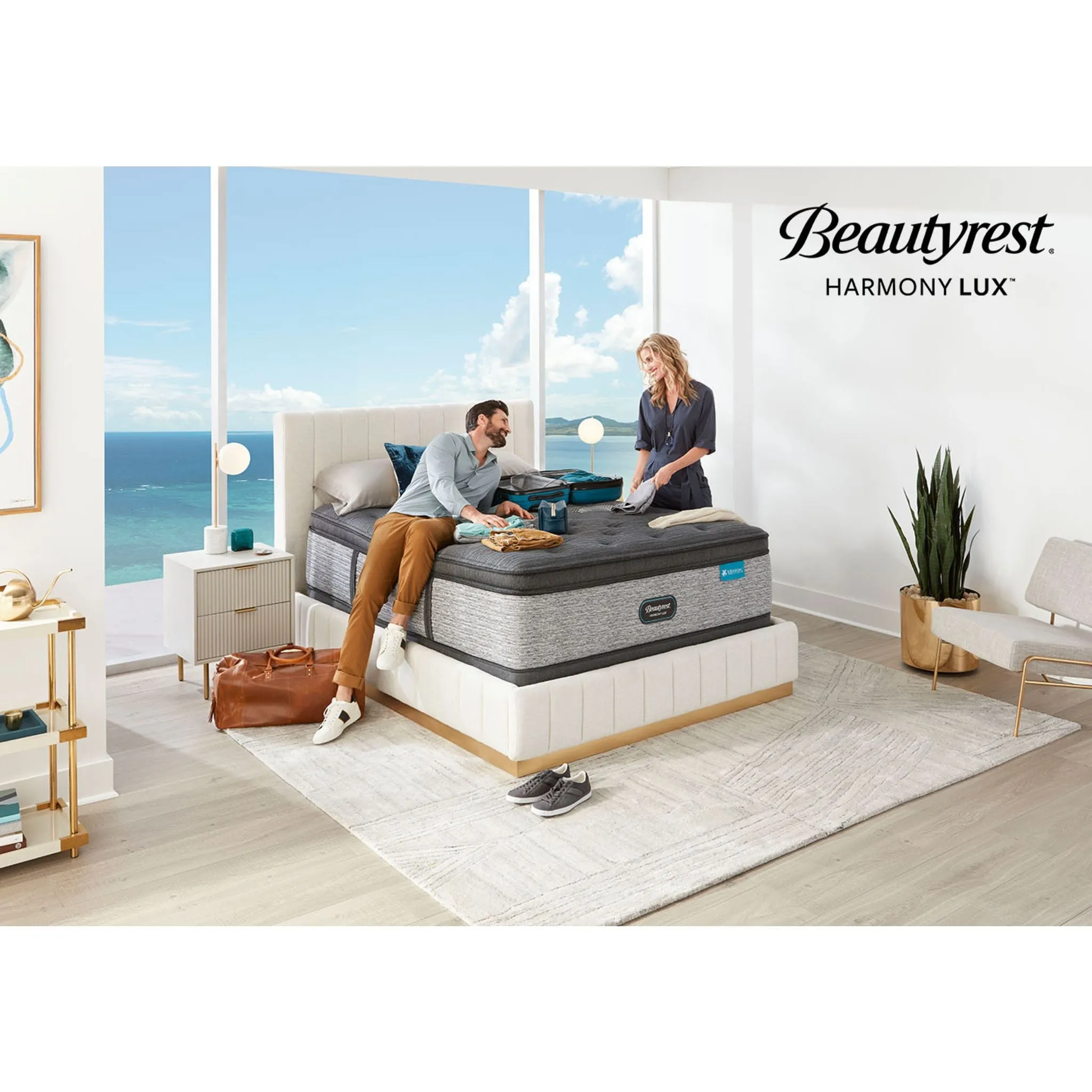 Beautyrest Harmony Lux Timeless Pillow Top Innerspring 15.25 inch Mattress