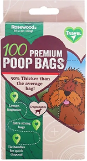 BIODEGRADABLE DOG POOP BAGS