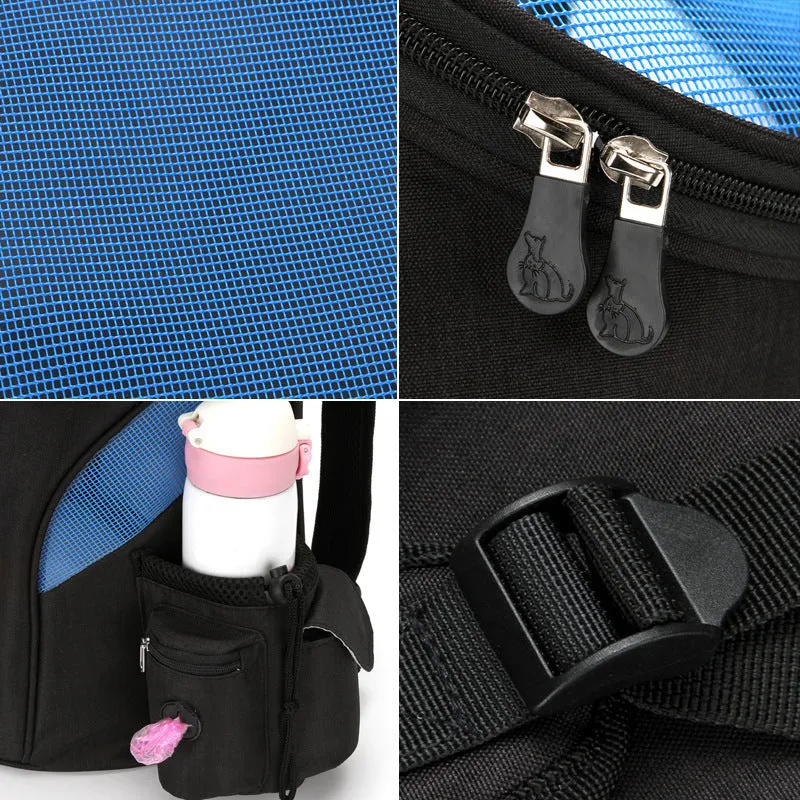 BreezyPaw Pack - Mesh Ventilation Pet Backpack