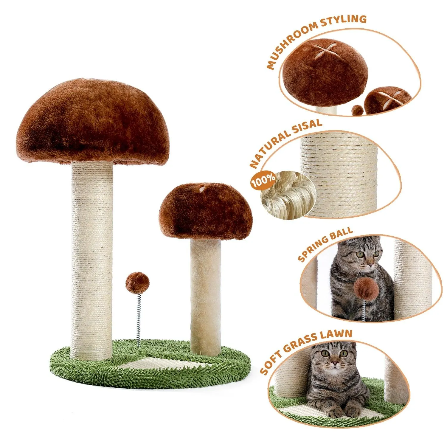 Cat Condo Scratching Post