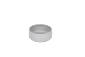 Ceramic Handmade Dog Bowl - Cool Grey 1800ml