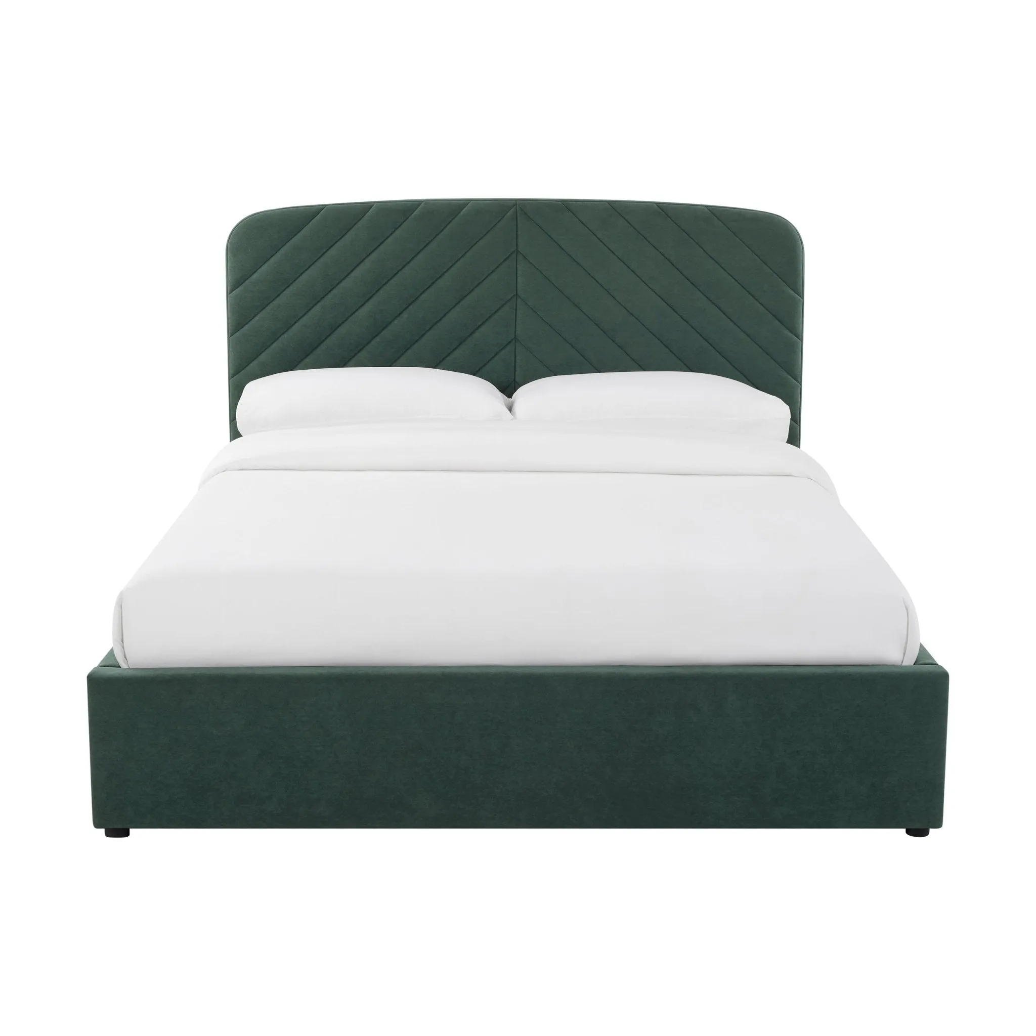 Charleston Ottoman Storage Bed -  Green