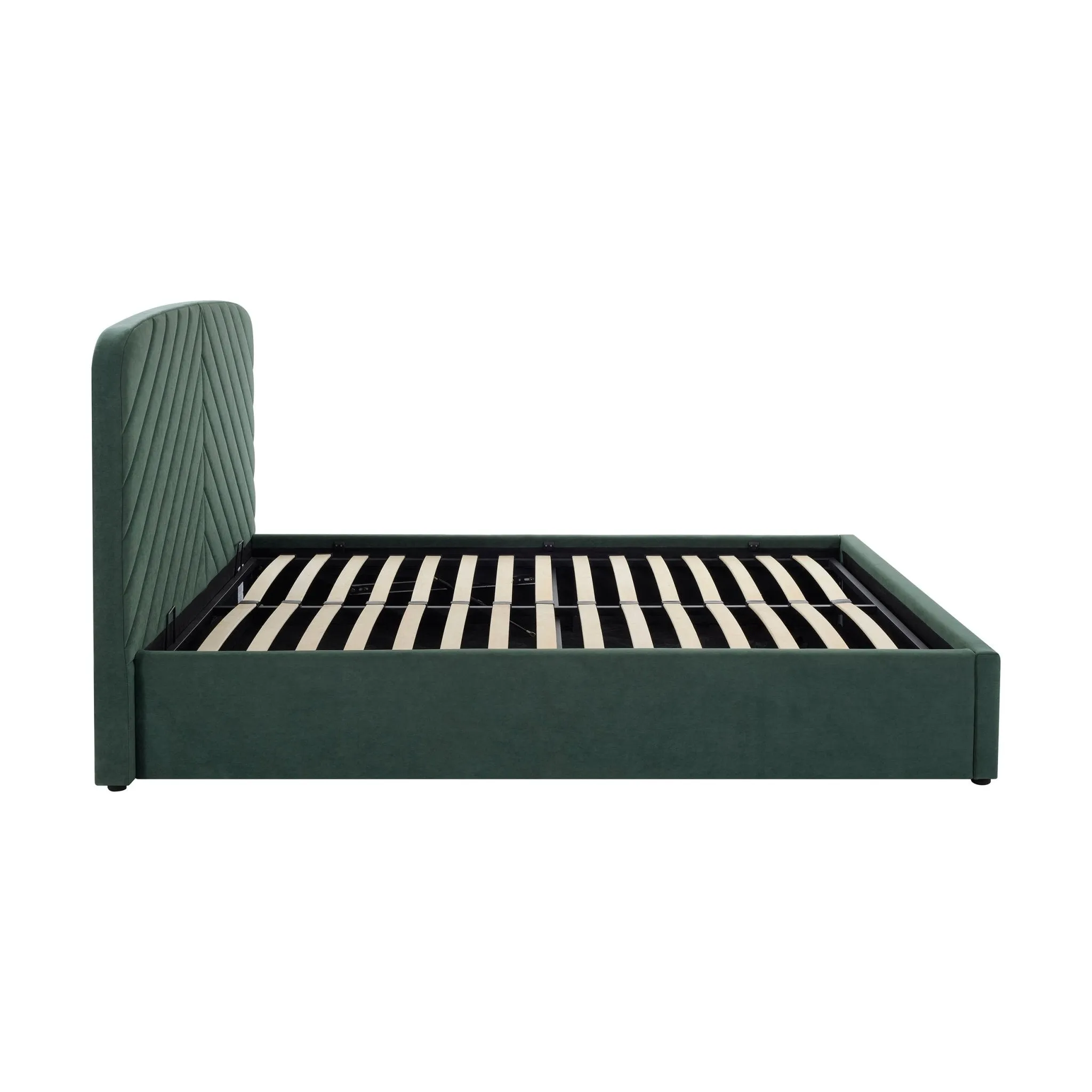Charleston Ottoman Storage Bed -  Green