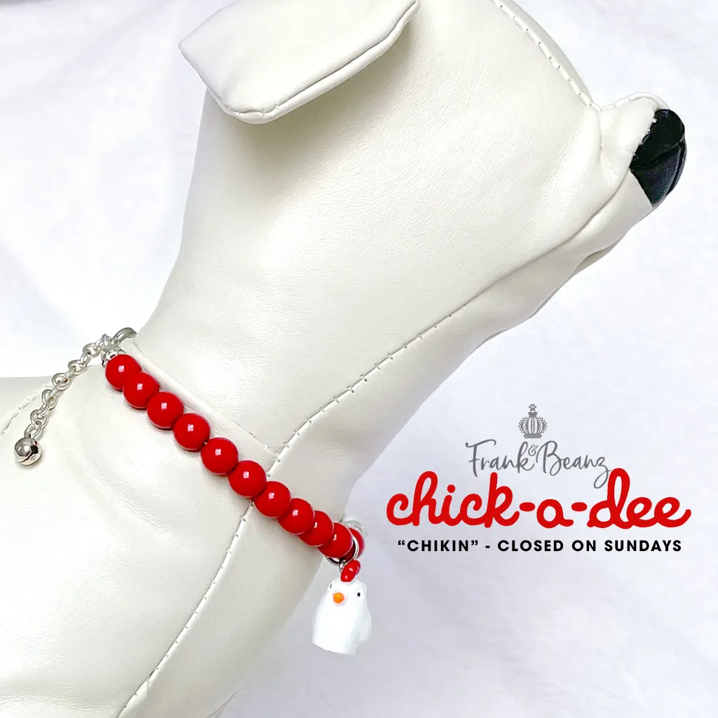 Chick-A- Dee Pet Necklace Dog Collar Cat Necklace Luxury Pet Jewelry