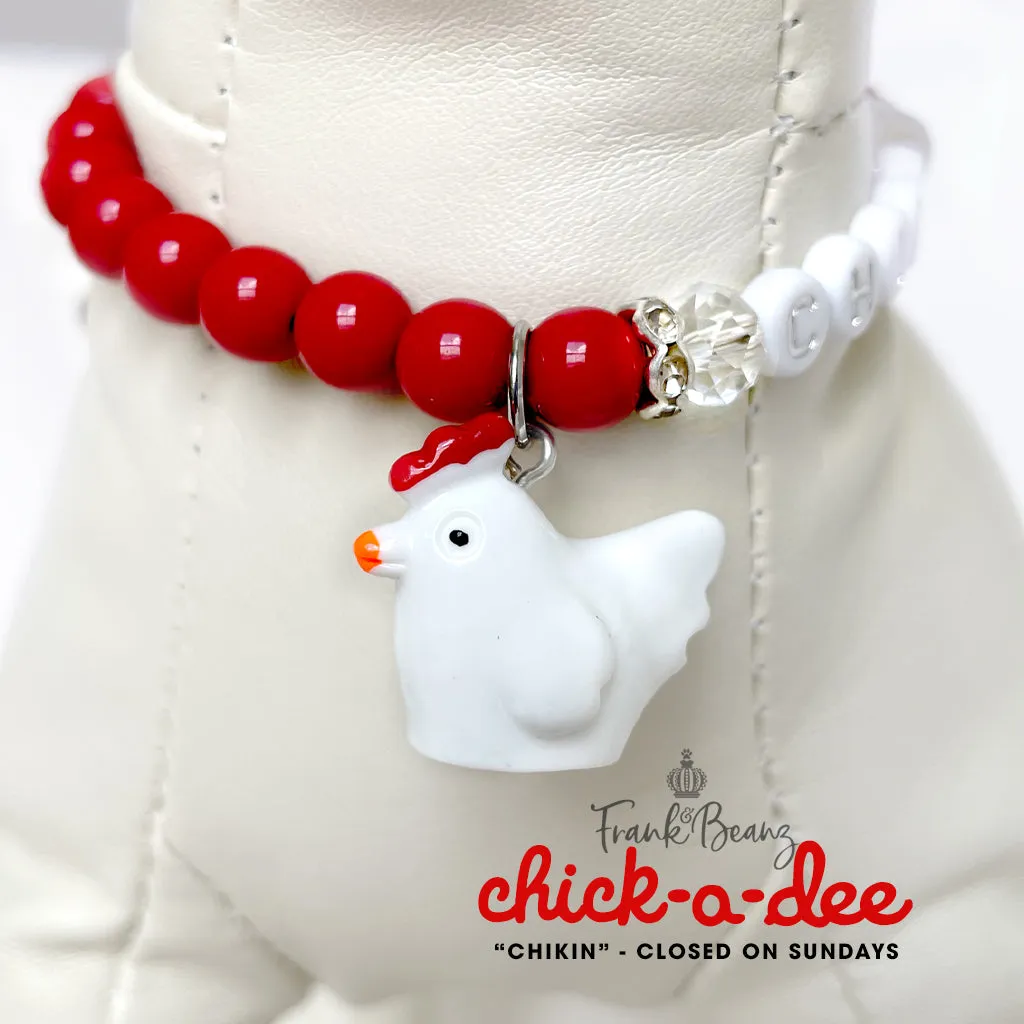 Chick-A- Dee Pet Necklace Dog Collar Cat Necklace Luxury Pet Jewelry