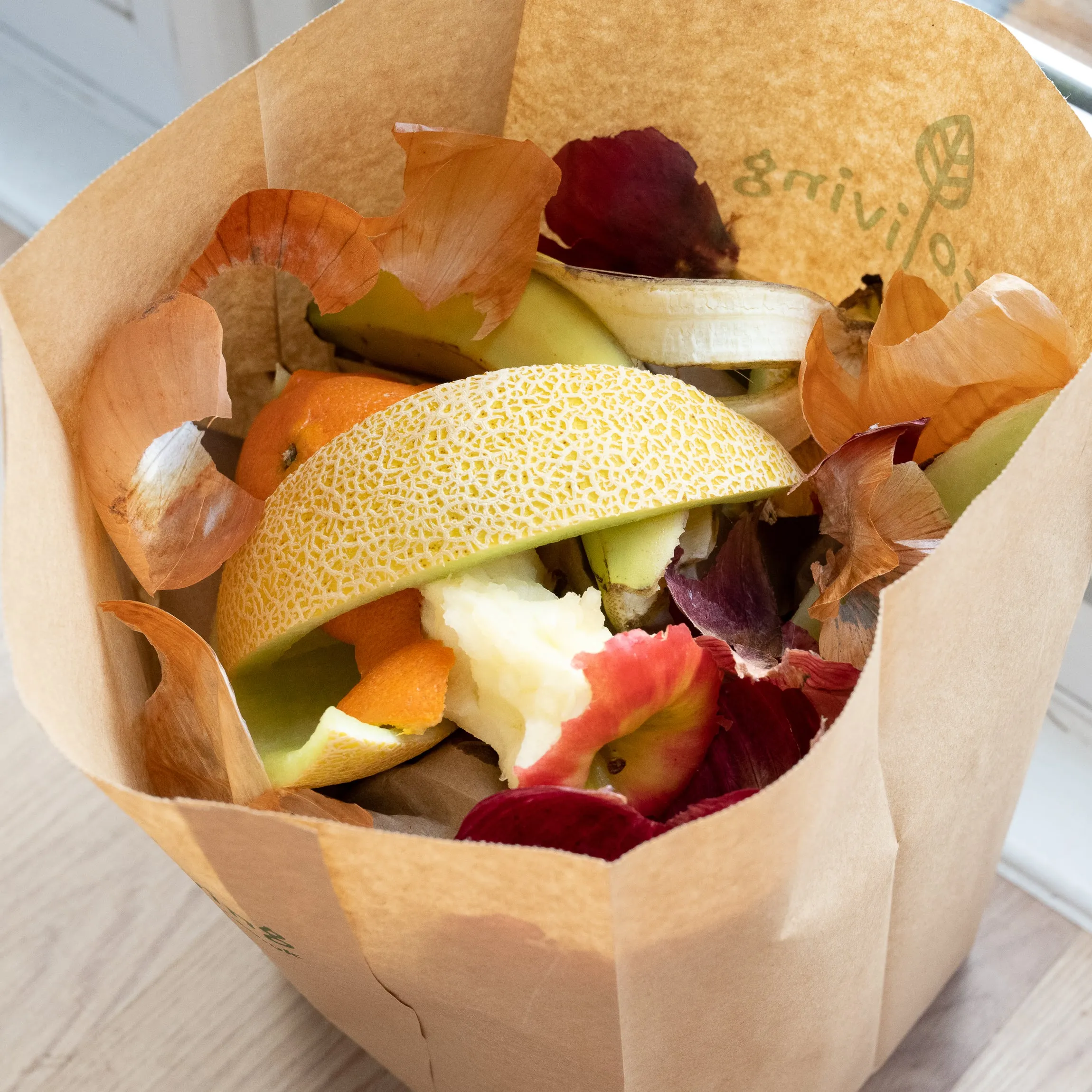 Compostable Food Waste Paper Bags
