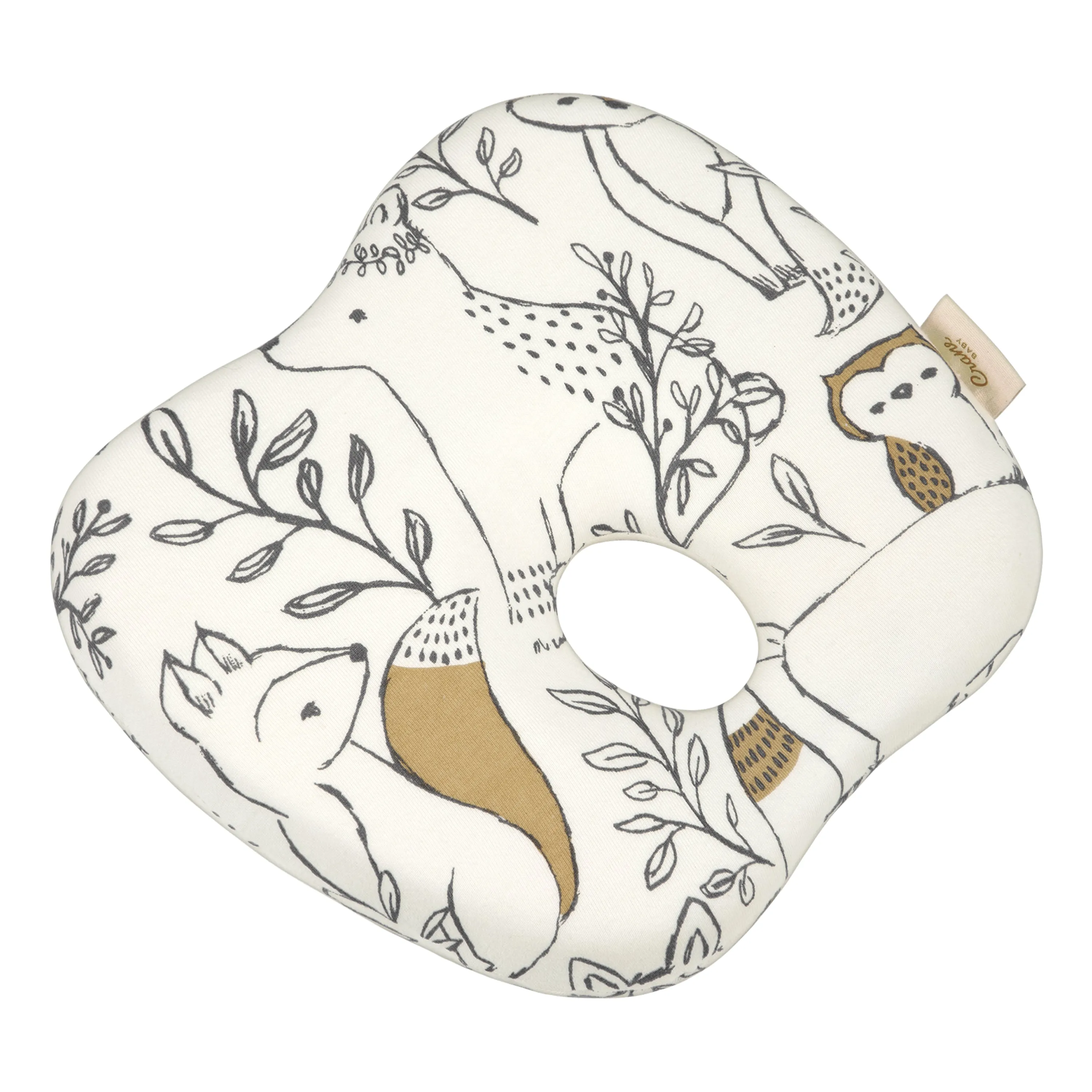 Crane Baby Memory Foam Pillow Ezra Collection - Multicolor