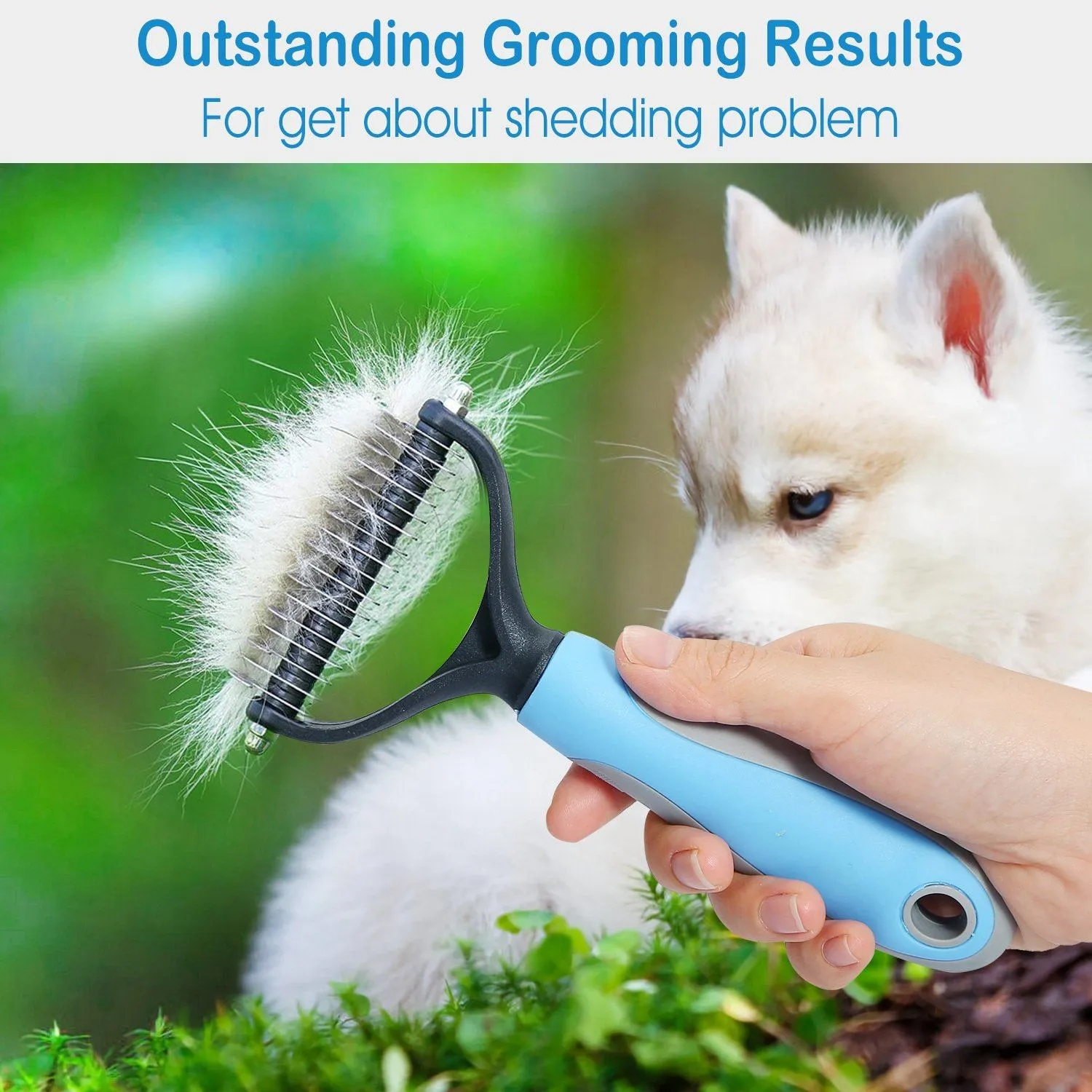 Dog and Cats 2 Sided Grooming Rakes