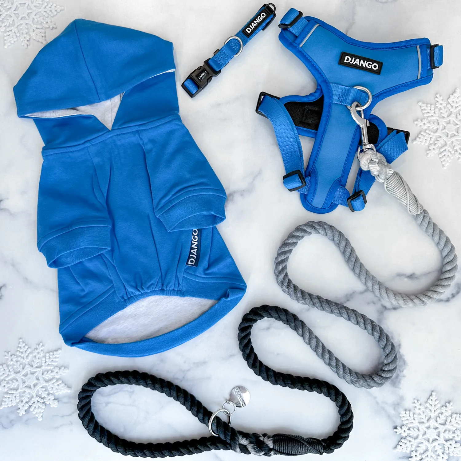 Dog Hoodie - Alpine Blue