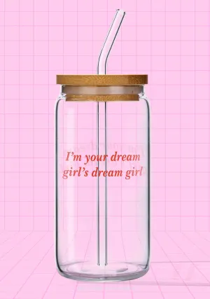 Dream Girl Pride Y2K Printed Glass Cup Cherrykitten