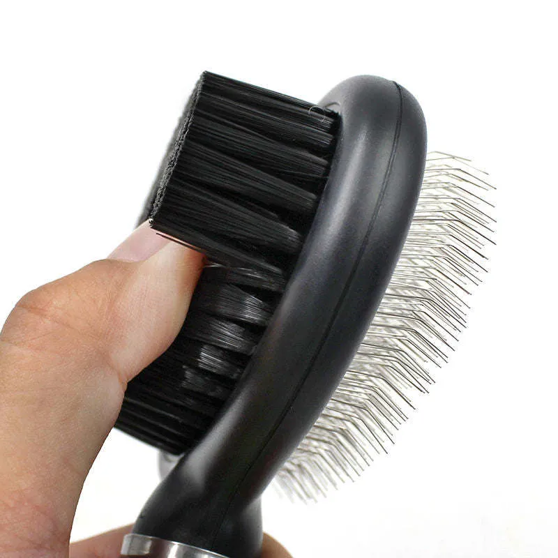 Dual-Sided Pet Grooming Brush Care