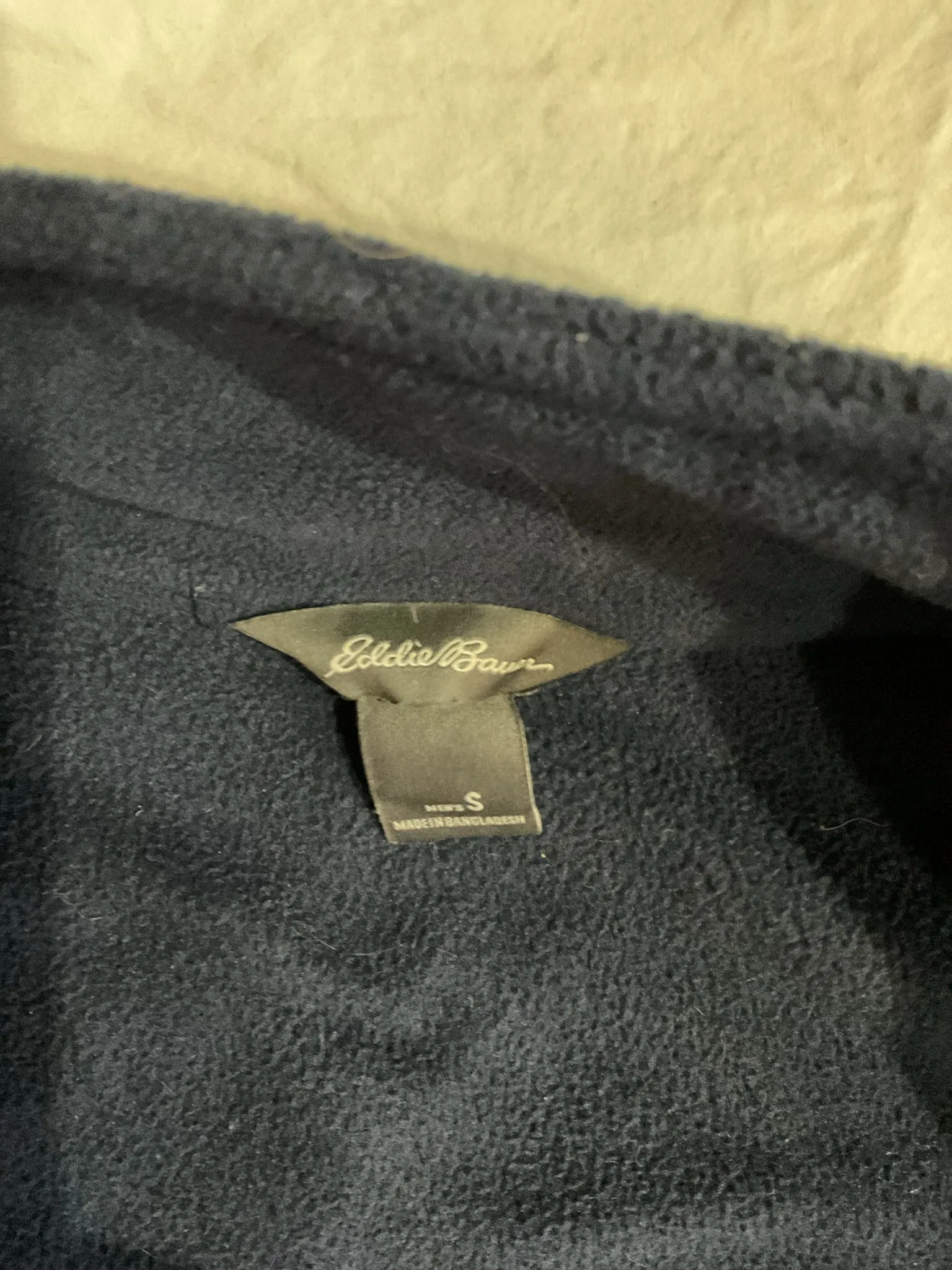 Eddie Bauer 1/4 Zip Fleece Men's S