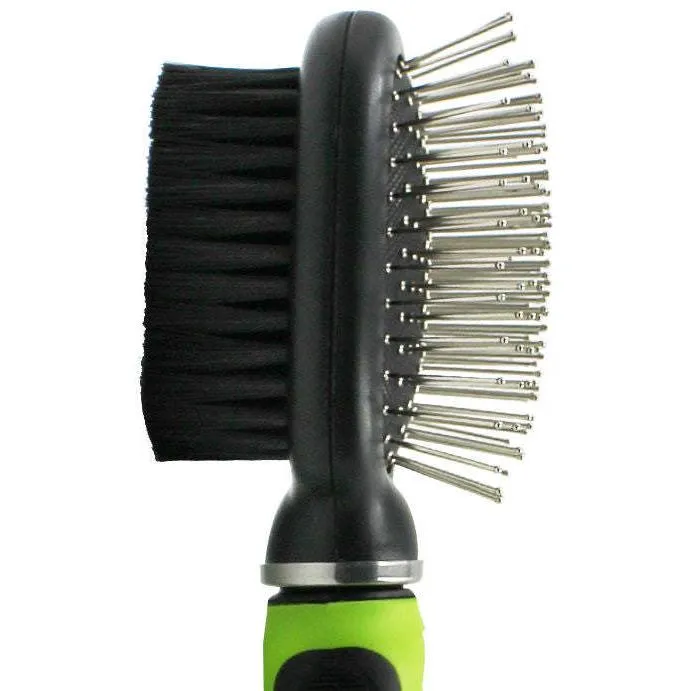 Flex Series 2-in-1 Dual-Sided Pet Brush Care