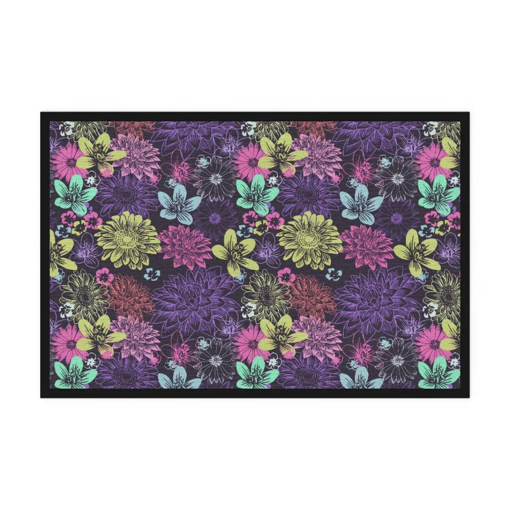 Floor Mats - Flowers
