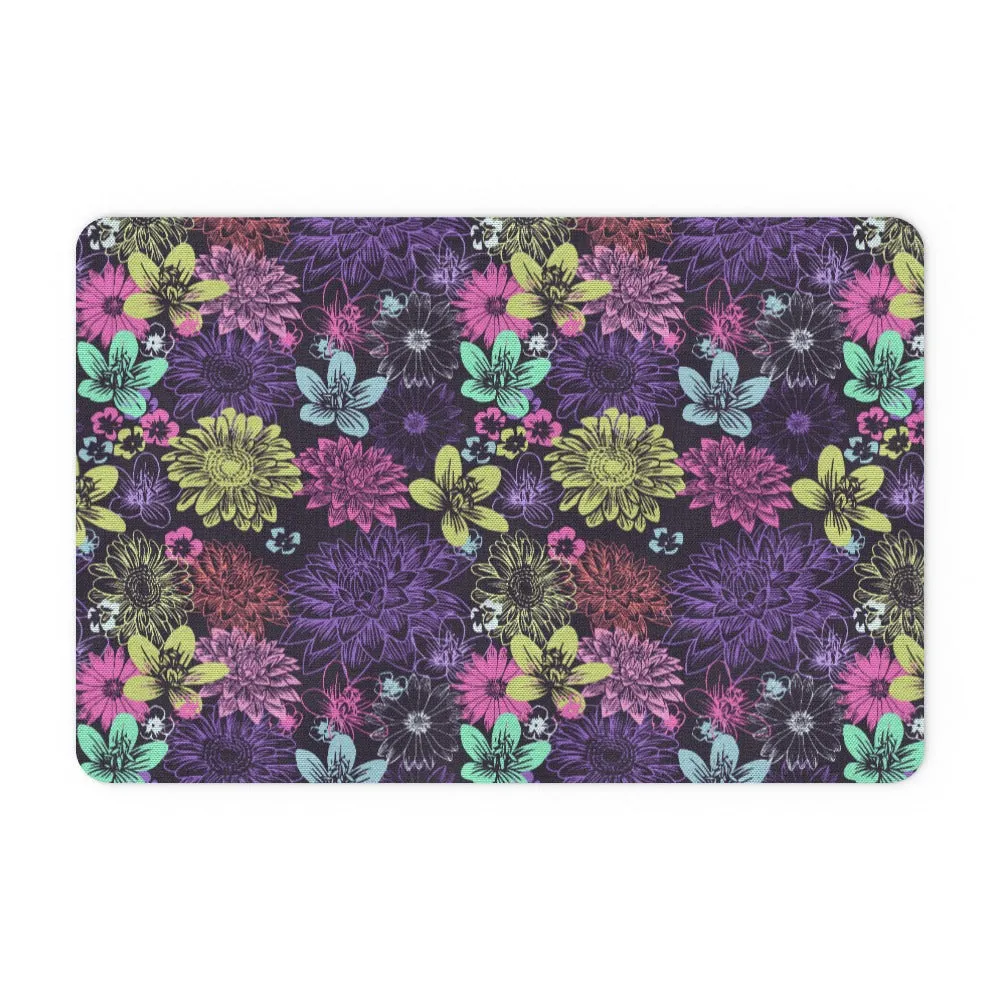 Floor Mats - Flowers