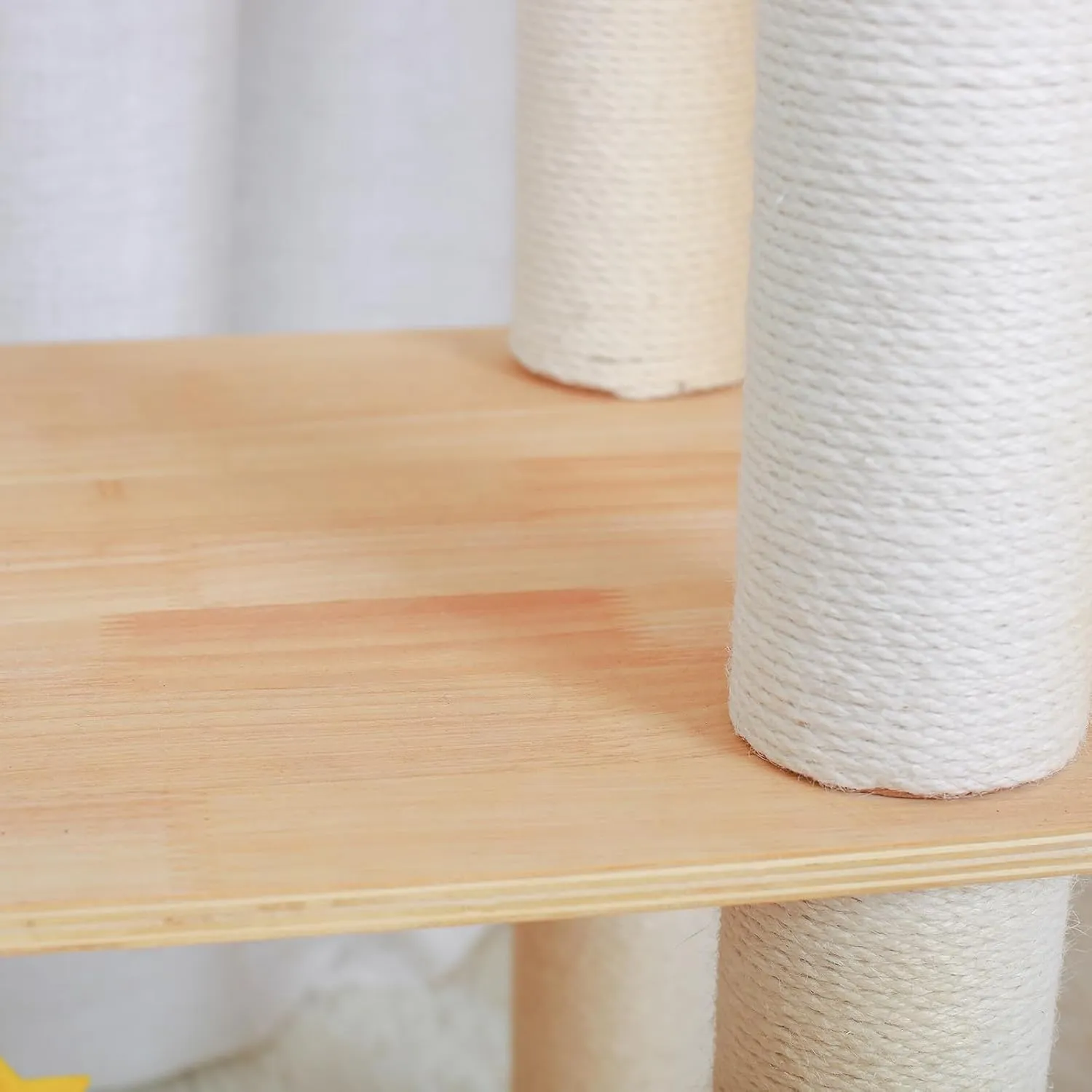 GalaxyCat Oasis - Multi-Level Wooden Cat Climber with Space Capsule