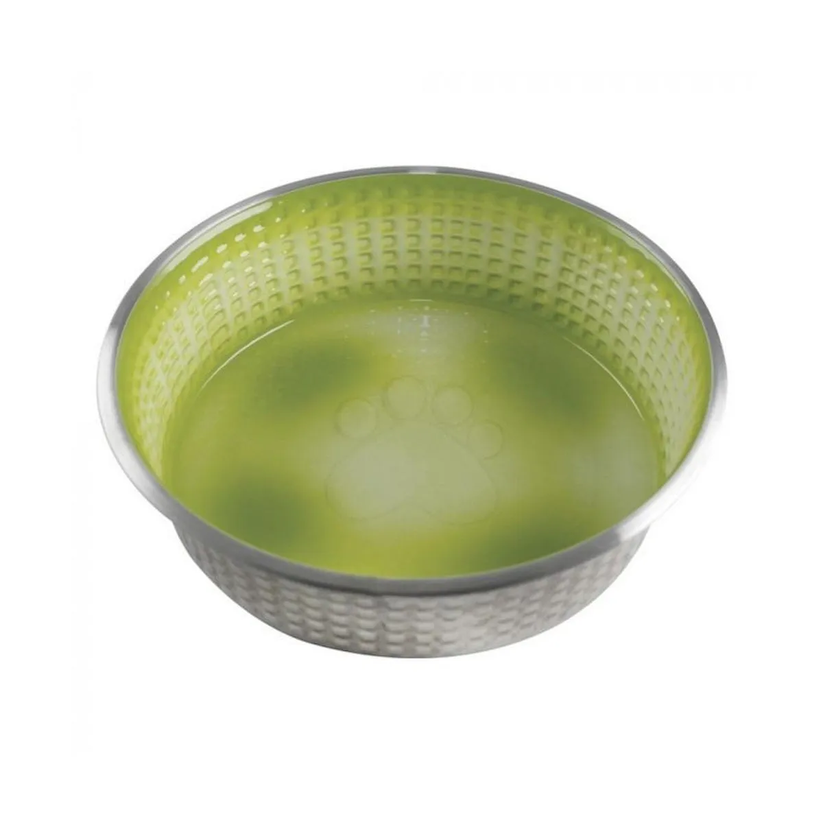 Indipets Jack & Jill XLarge Lime Bowl for Dogs 74oz