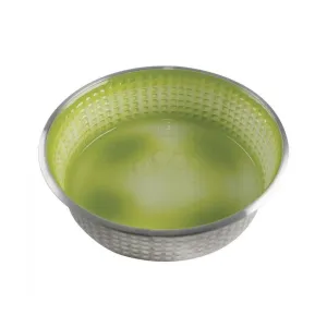 Indipets Jack & Jill XLarge Lime Bowl for Dogs 74oz