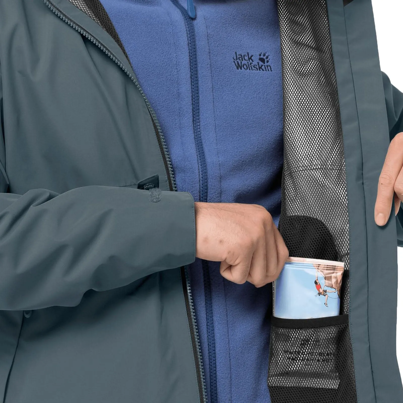 Jack Wolfskin Mens Evandale Hardshell Jacket