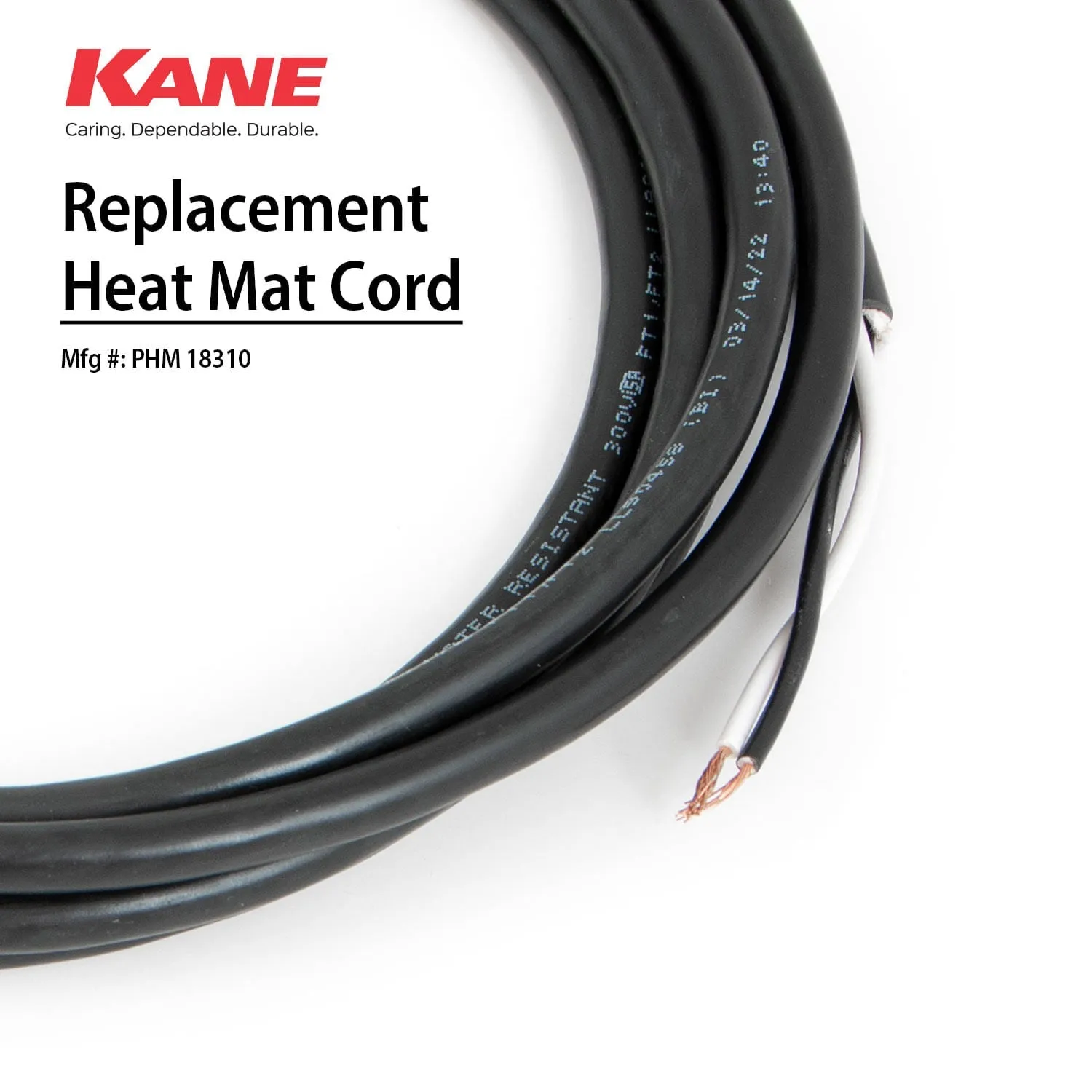 Kane Heat Mat Cord, #18310 US
