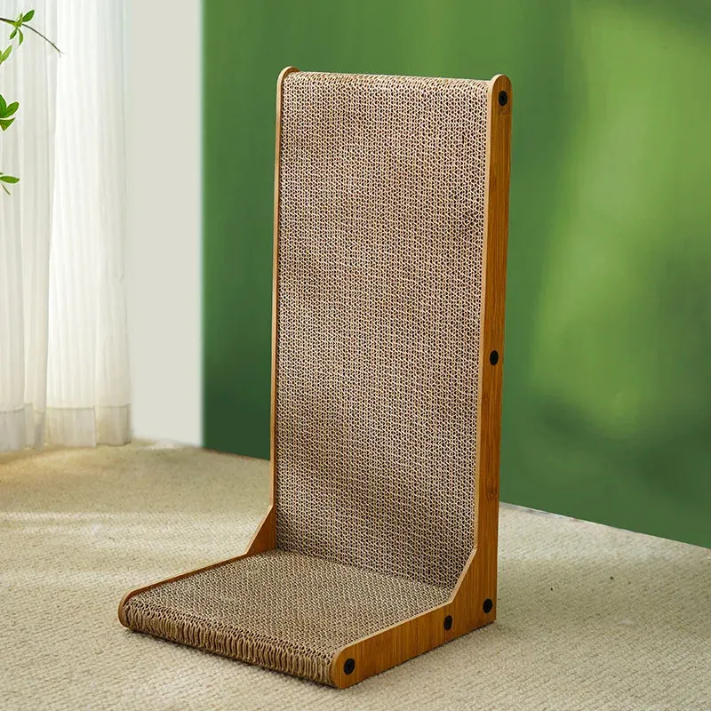 L-shaped Pet Cat Scratching Board