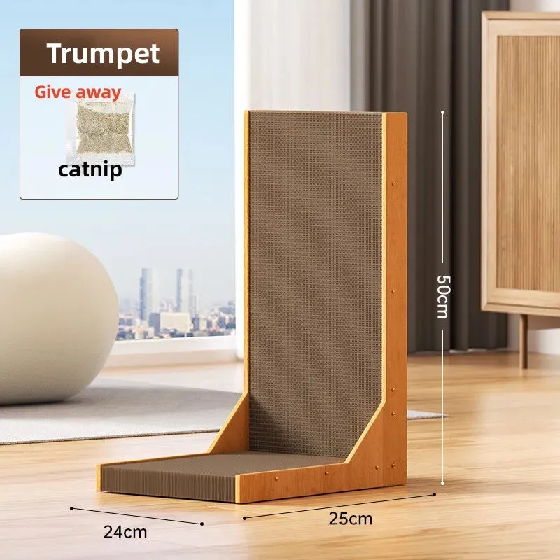 L-shaped Pet Cat Scratching Board