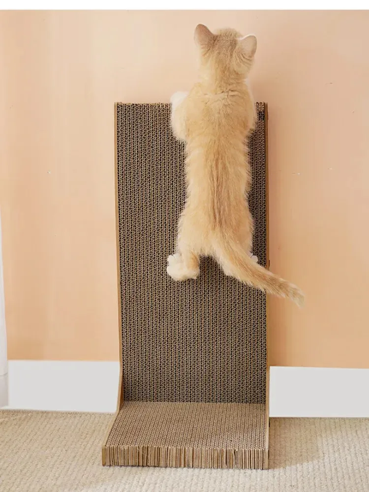 L-shaped Pet Cat Scratching Board
