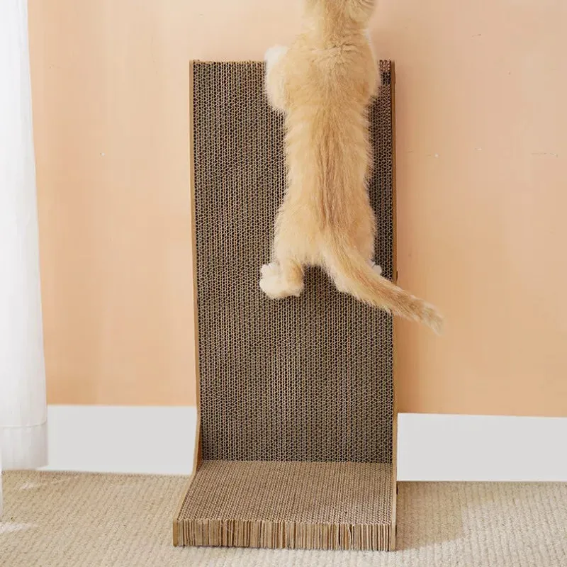 L-shaped Pet Cat Scratching Board