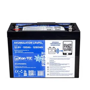 Lifepo4 Battery - Kon-Tec (12,8 V) 100 Ah Heating Mats