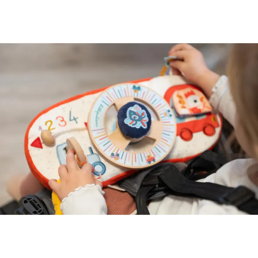 Lilliputiens Farm Car Activity Panel