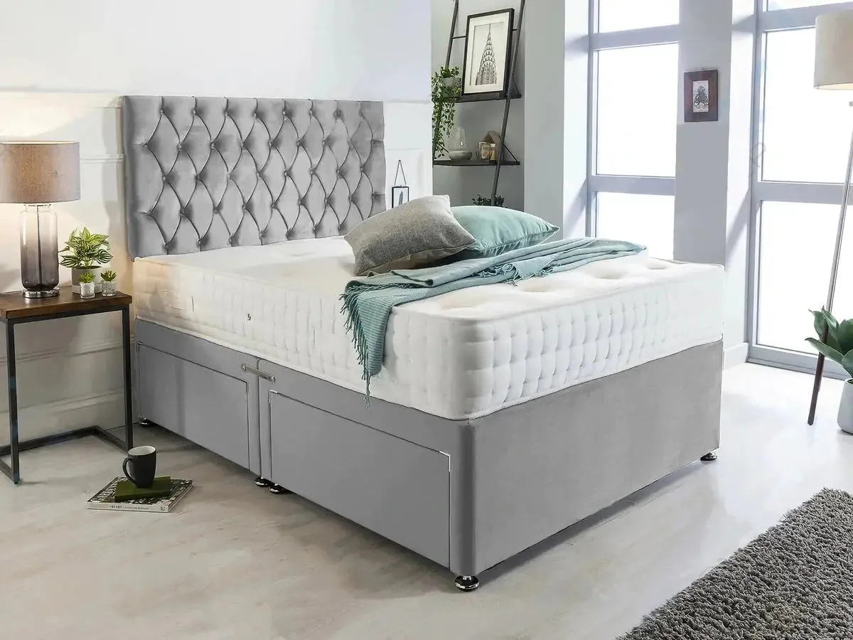 London Chesterfield Divan Bed
