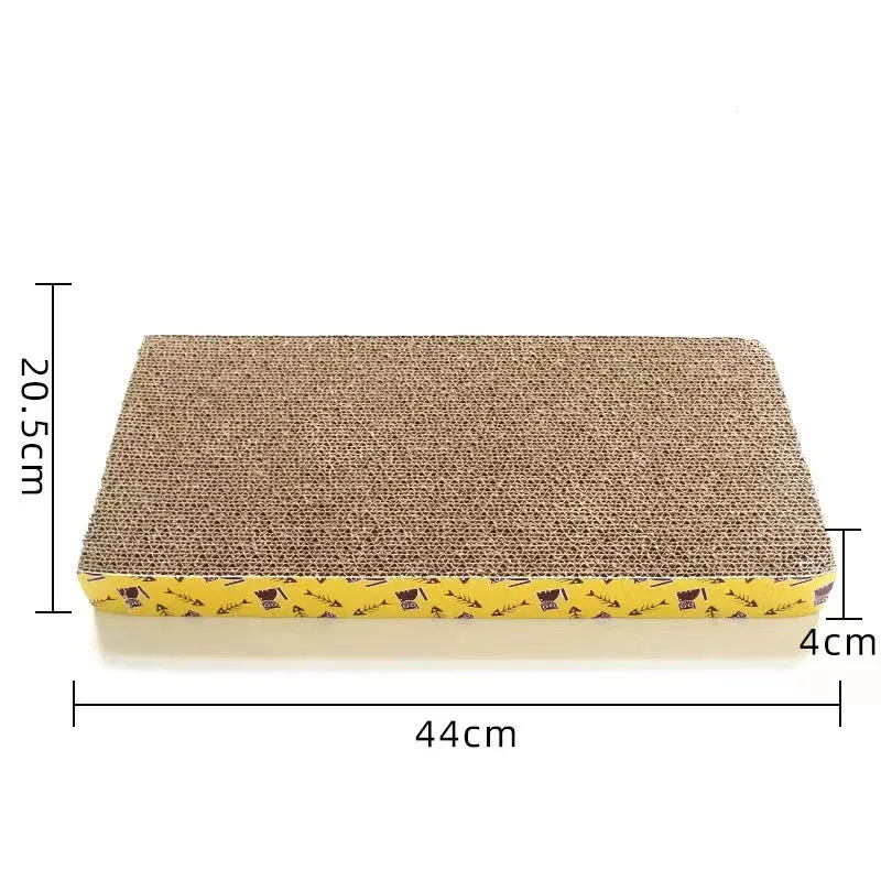M-Shape Cat Scratching Board – Corrugated Cardboard Nail Grinding Pad for Cats