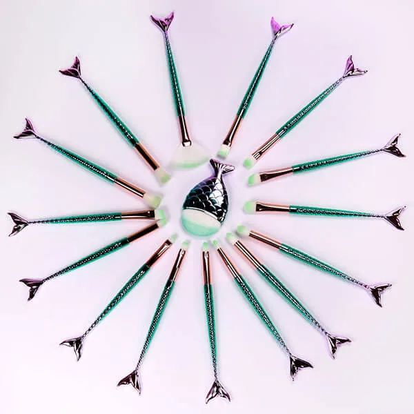 MermaidS - Make-up brushes set