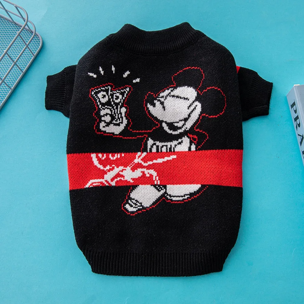 Mickey Mouse Dog Sweaters