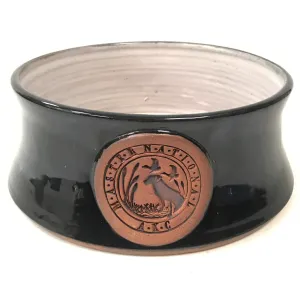MN Accessory - Handmade Ceramic Large Dog Bowl with Master National Logo