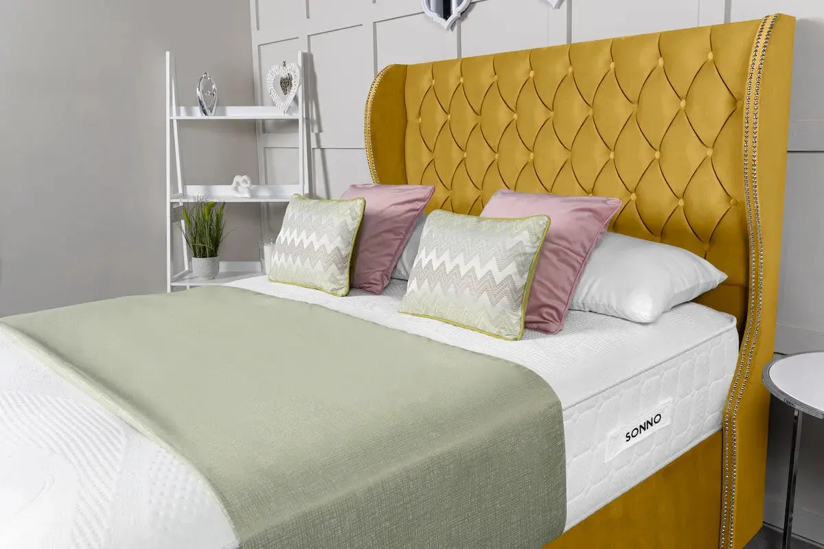 Monaco Wingback Divan Bed