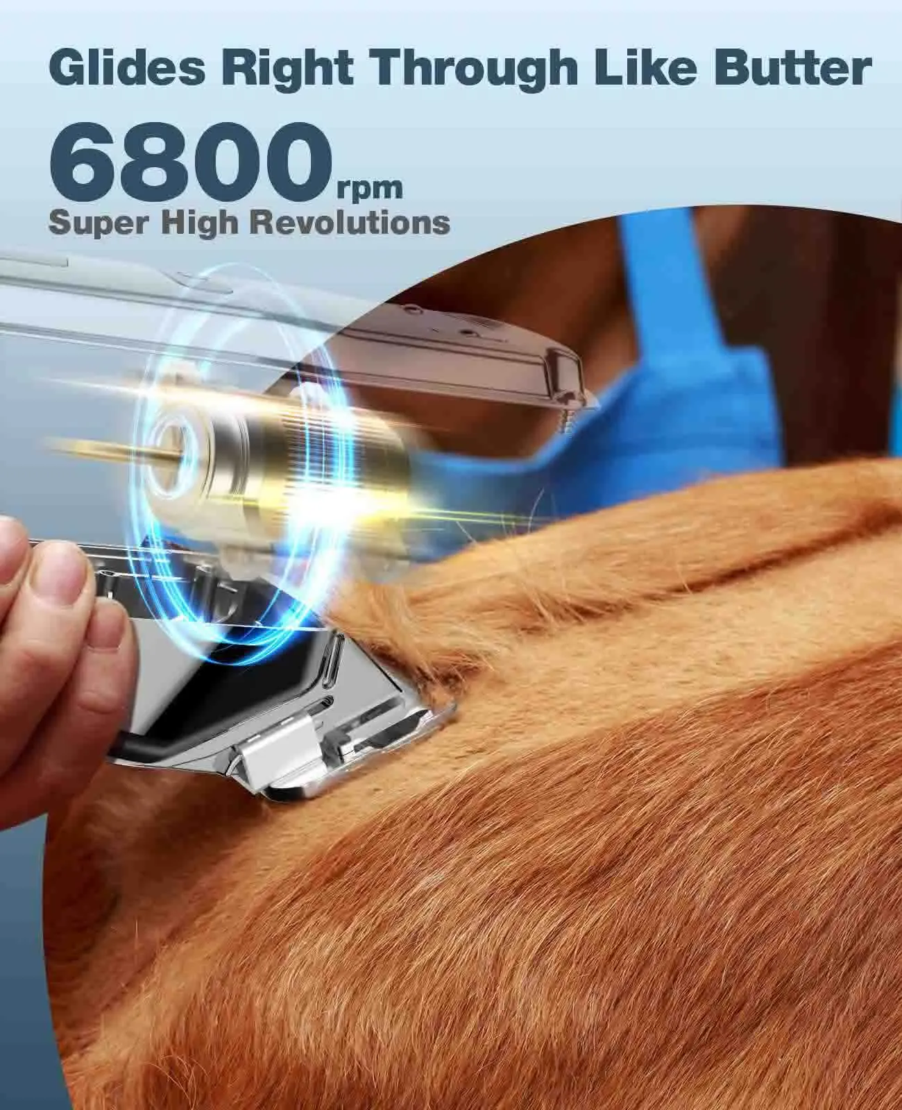 Oneisall 676 Dog Hair Clipper for Thick Coats