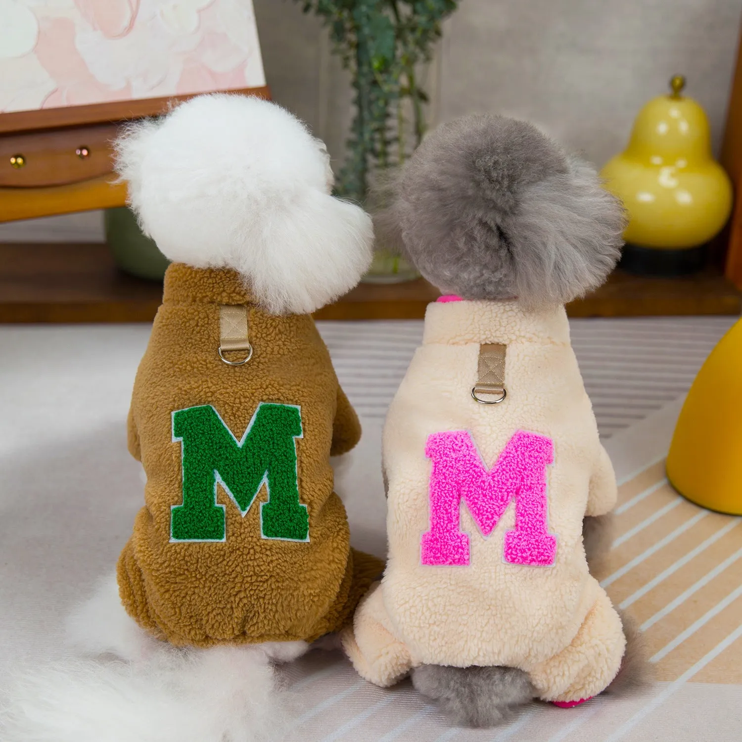 Pet Clothes | Double-Sided Four-Legged Fleece for Large Dogs | 2024 New Autumn and Winter Pet Clothing