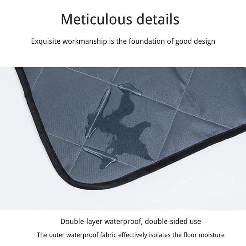 Pet waterproof breathable moisture-proof scratch-resistant Oxford cloth mat