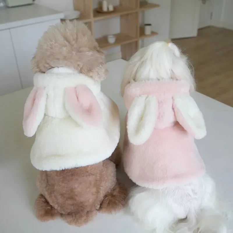 Rabbit Dog Winter Pet Clothing Set