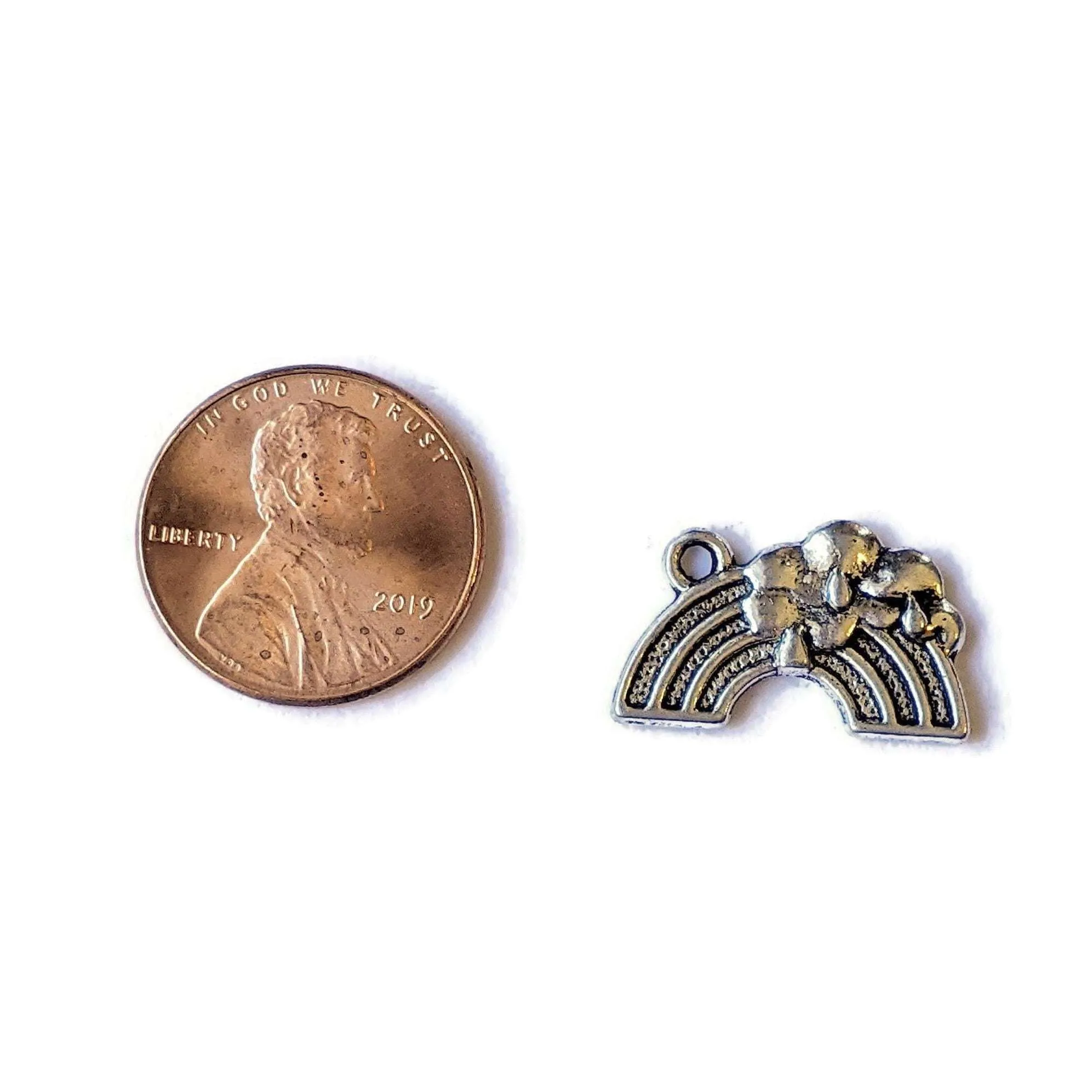 Rainbow Bridge Pet Bereavement Charm