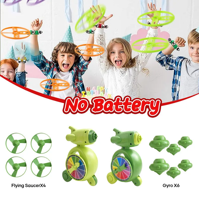 SAKER® 5-in-1 Flying Saucer Gyro Toy