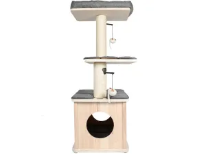 Scratching Tree Comfort Oslo 48X38X109Cm Grey