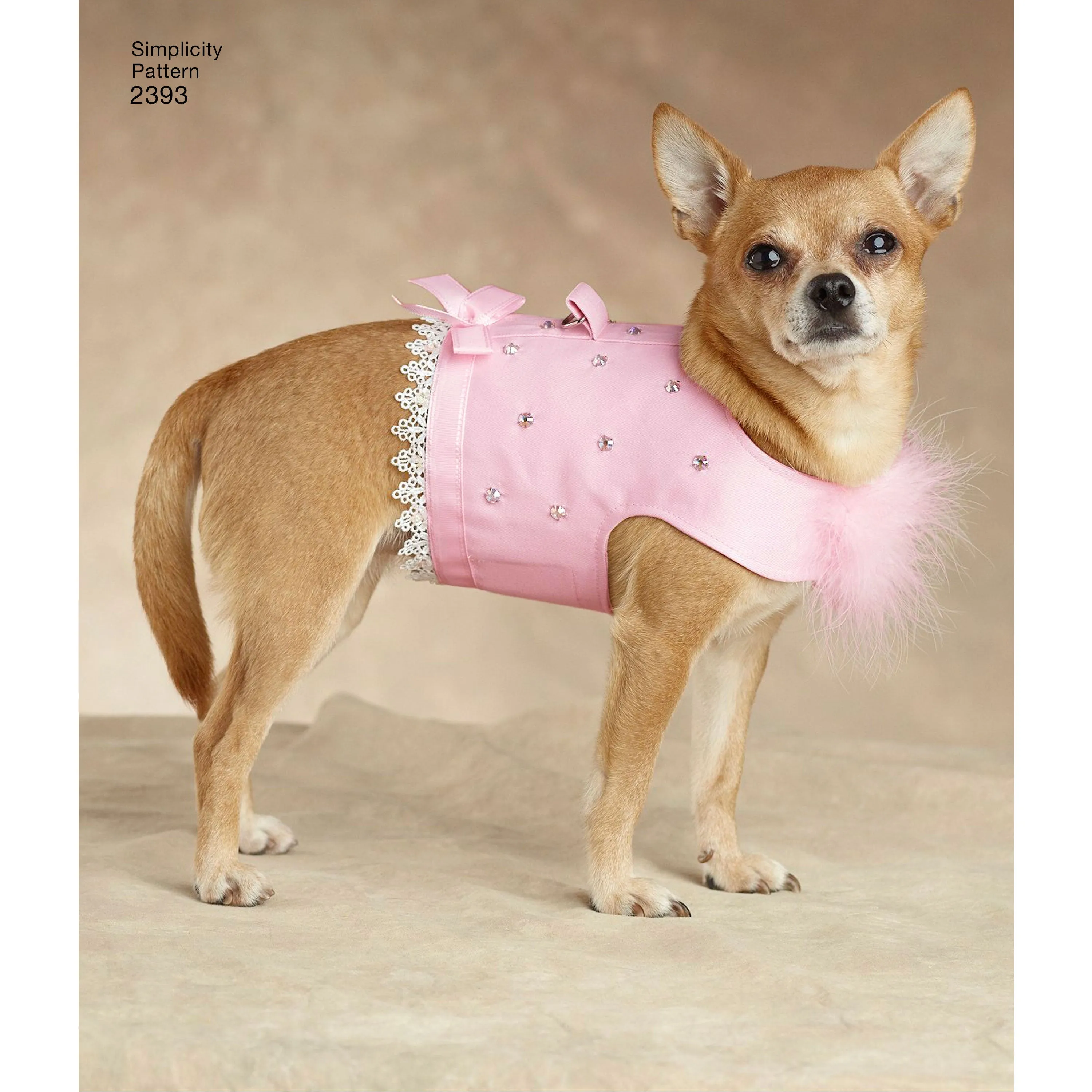 Simplicity Pattern 2393 Small Dog Clothes