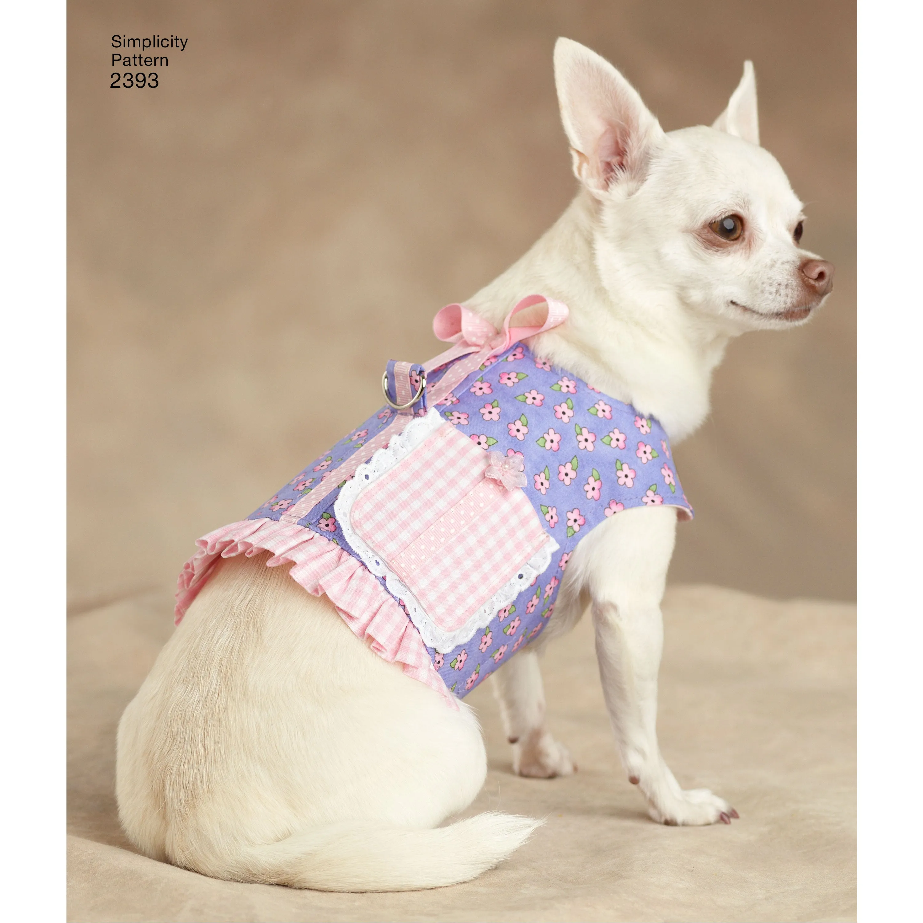Simplicity Pattern 2393 Small Dog Clothes