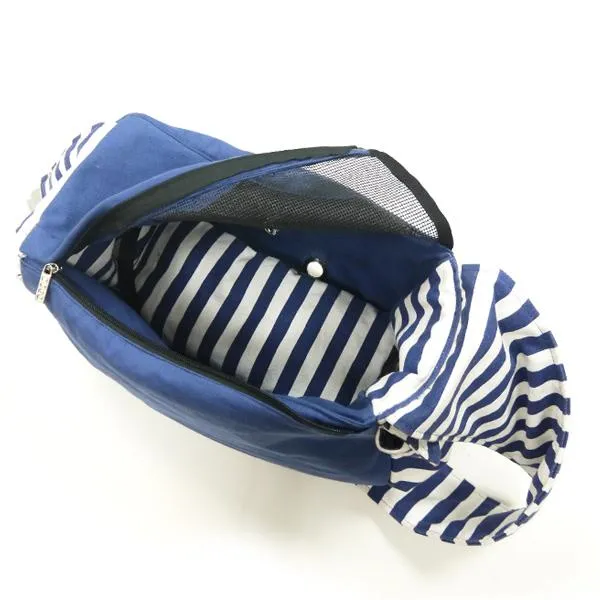 Soft Sling Dog Carrier in Blue