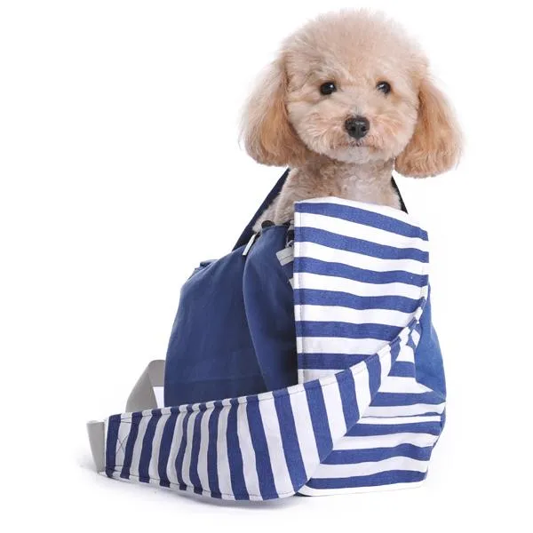 Soft Sling Dog Carrier in Blue